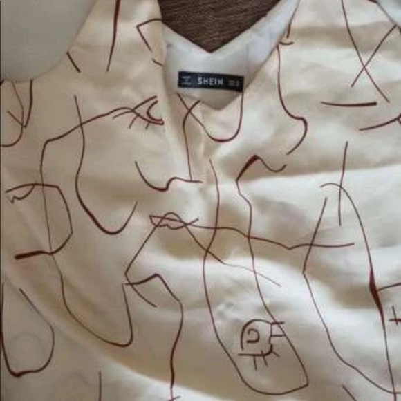 Tank top with abstract print - Picture 10 of 10